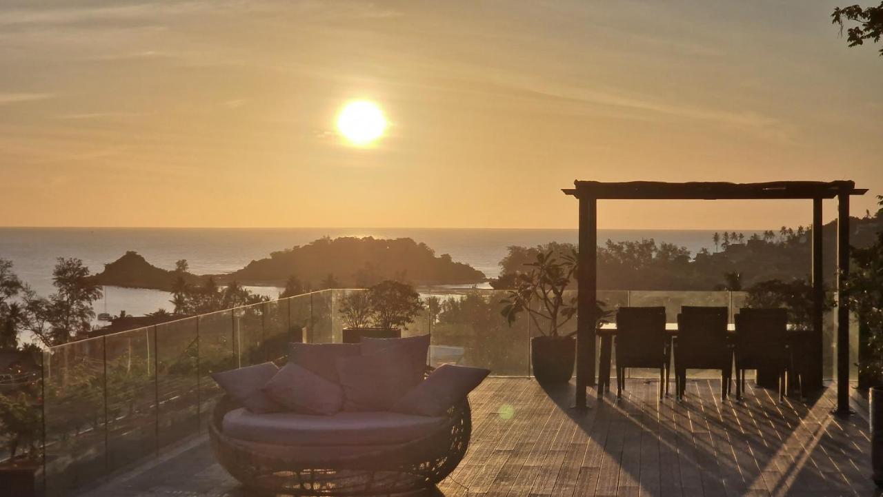 Villa Obsidian, With Staff, Sea View And Walk To Choeng Mon Beach エクステリア 写真