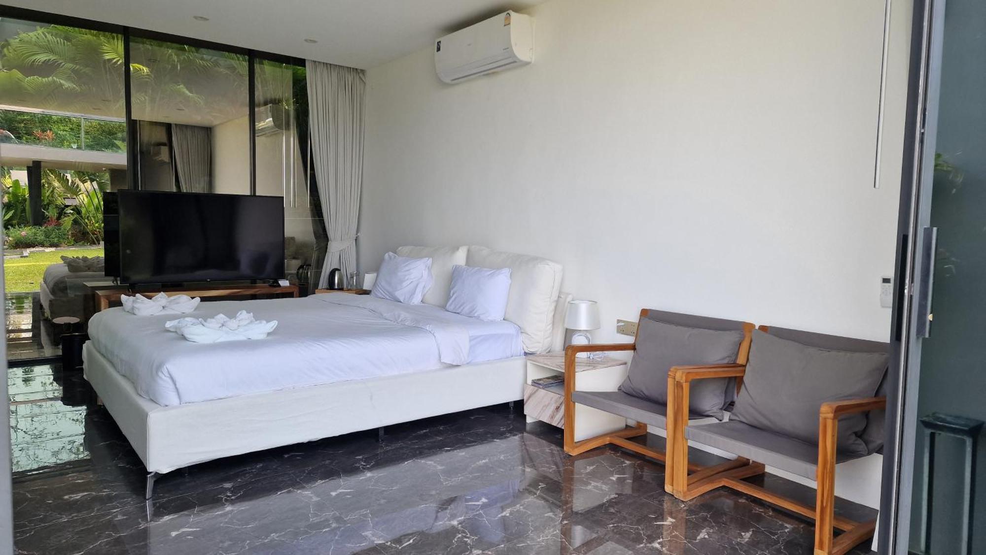 Villa Obsidian, With Staff, Sea View And Walk To Choeng Mon Beach エクステリア 写真