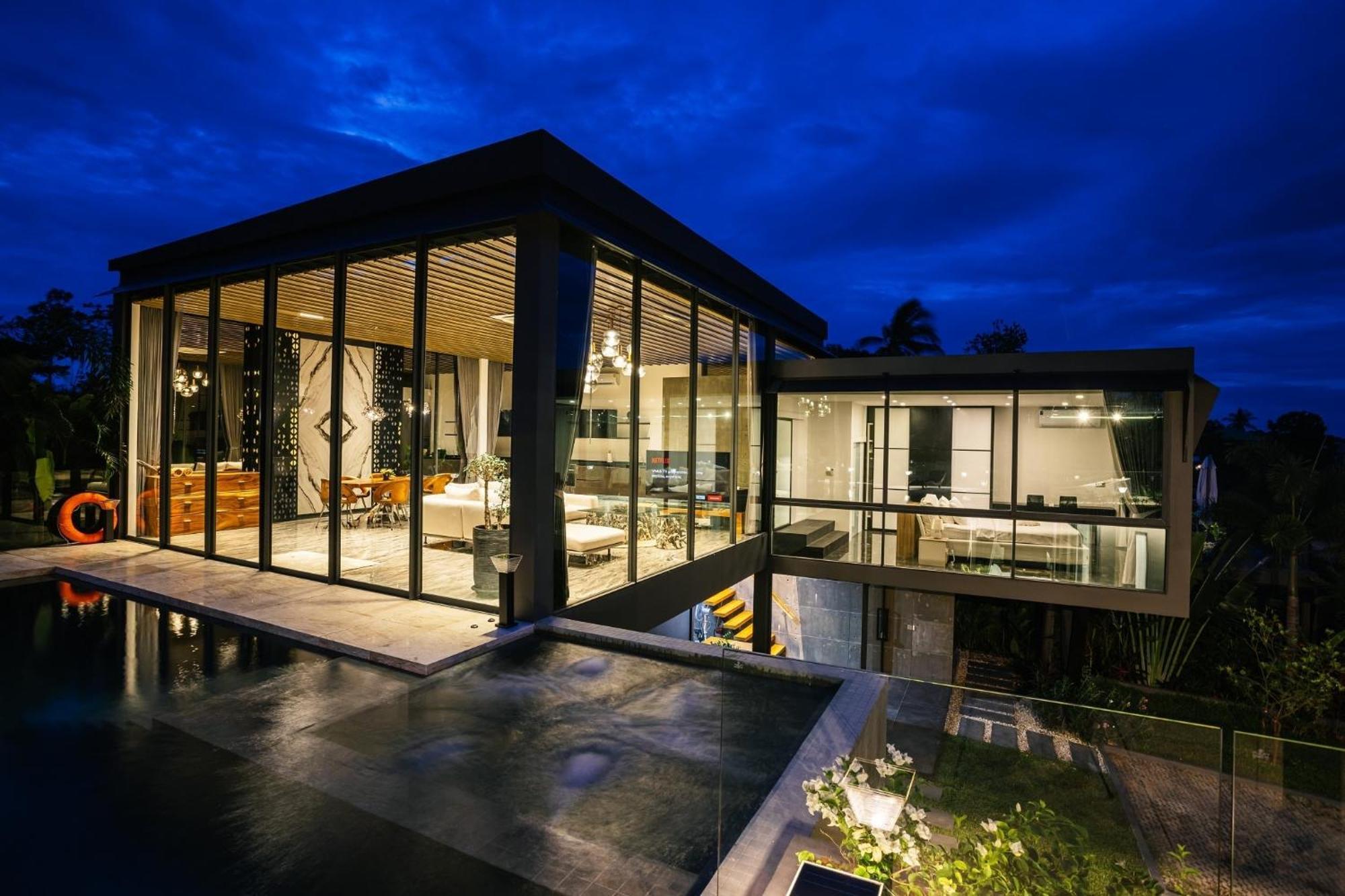 Villa Obsidian, With Staff, Sea View And Walk To Choeng Mon Beach エクステリア 写真
