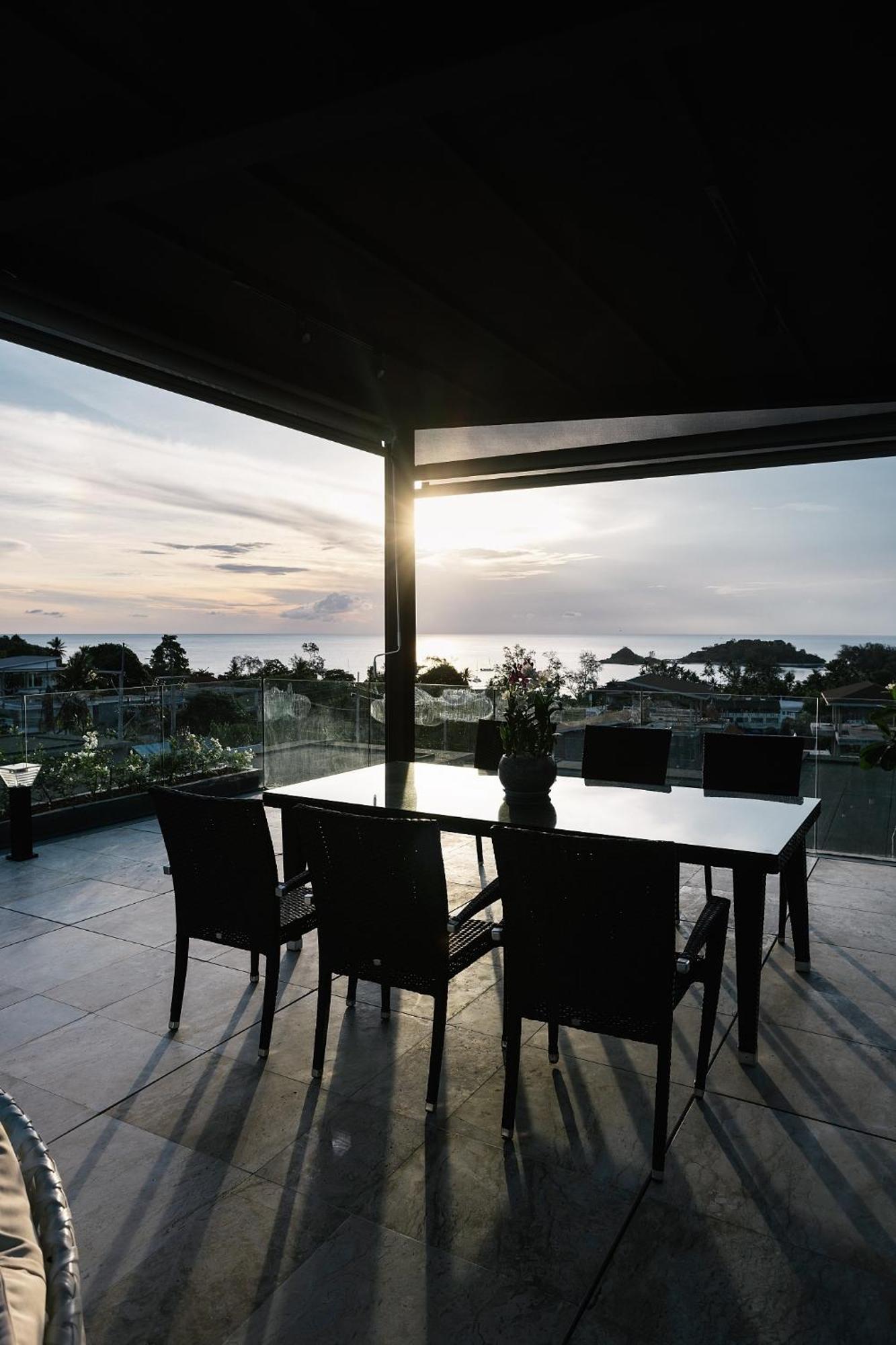 Villa Obsidian, With Staff, Sea View And Walk To Choeng Mon Beach エクステリア 写真